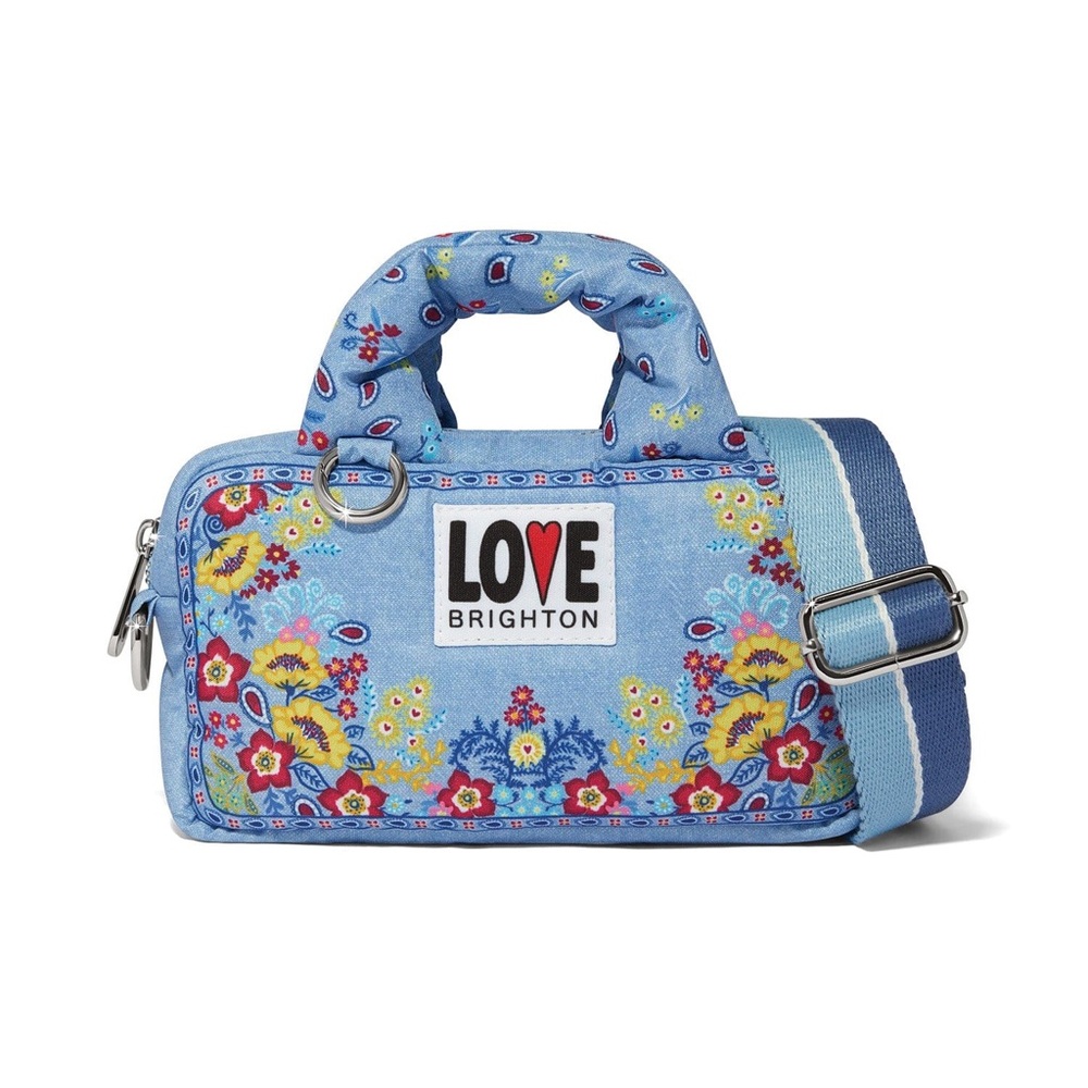 Brighton Blue Floral Baby Bag